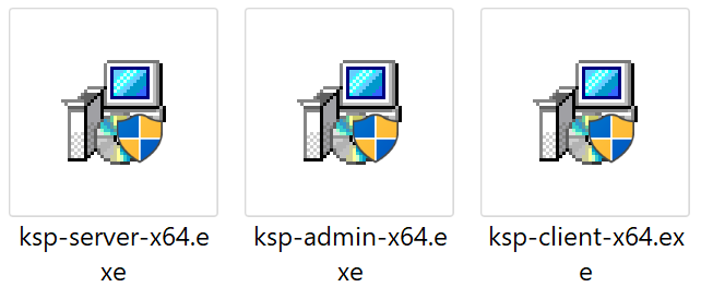 Component installer icons on Windows