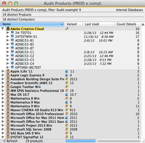 License Auditing Usage Management Tool License Auditing Usage Management Tool