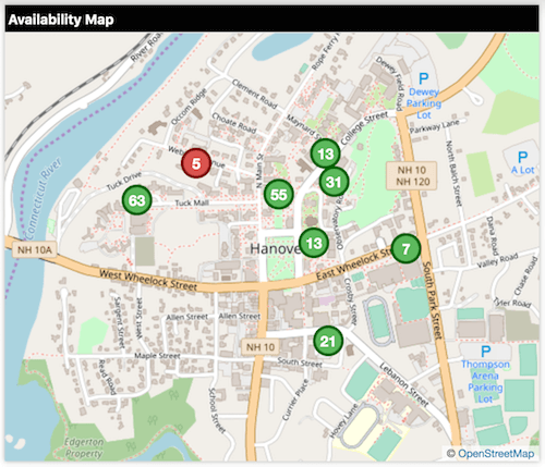 Availability Map Widget