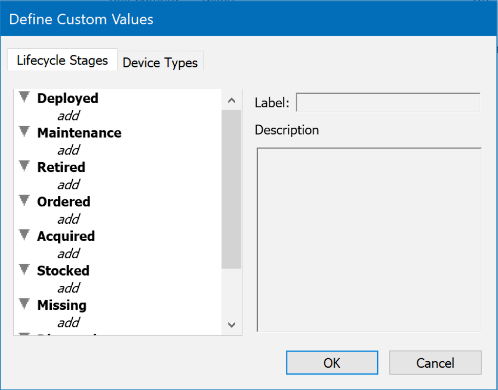 Custom Types in the Web UI