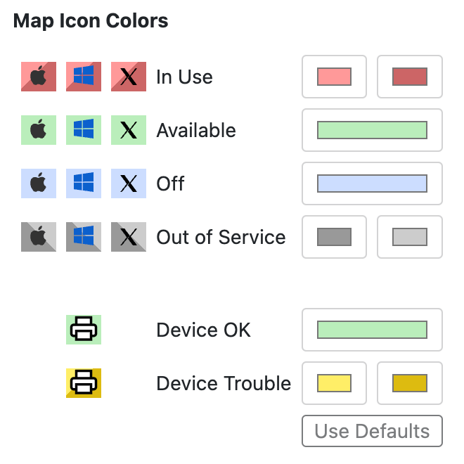 Color Settings