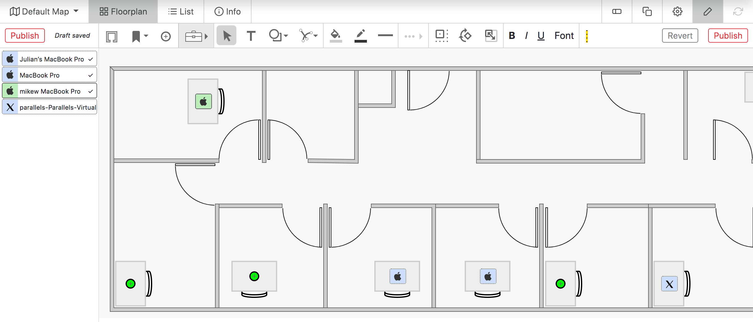 Floorplan Editor Tools