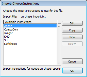 Import Window