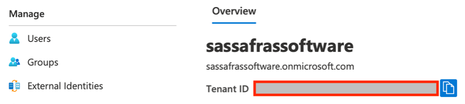 Tenant ID