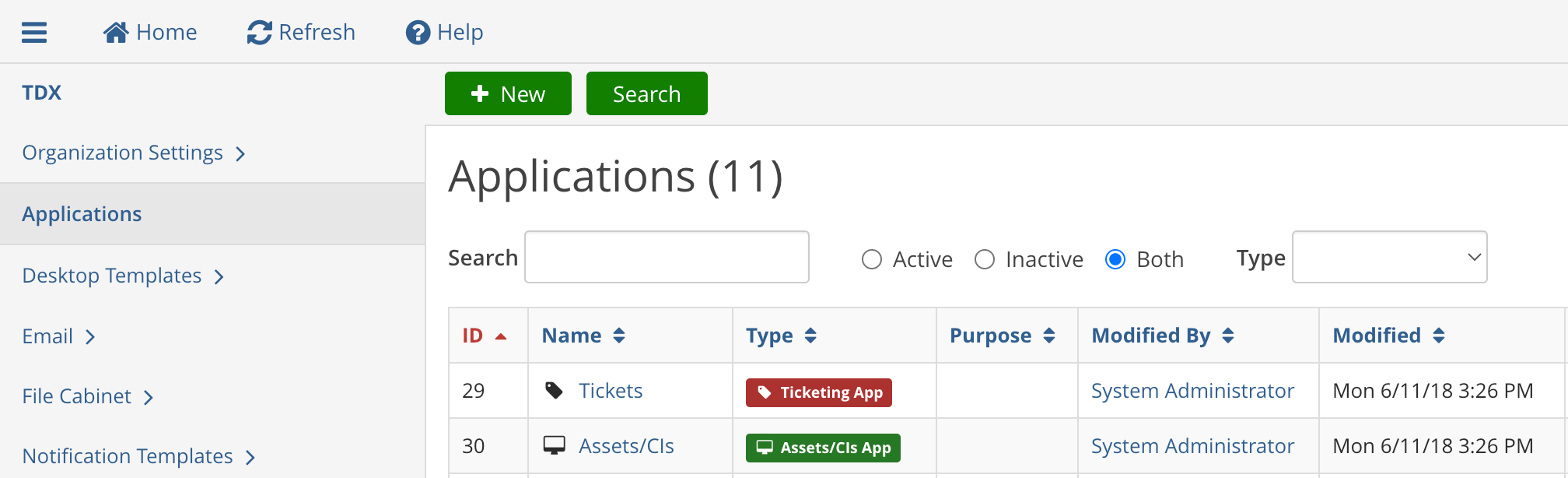 AllSight ServiceNow Configuration Options