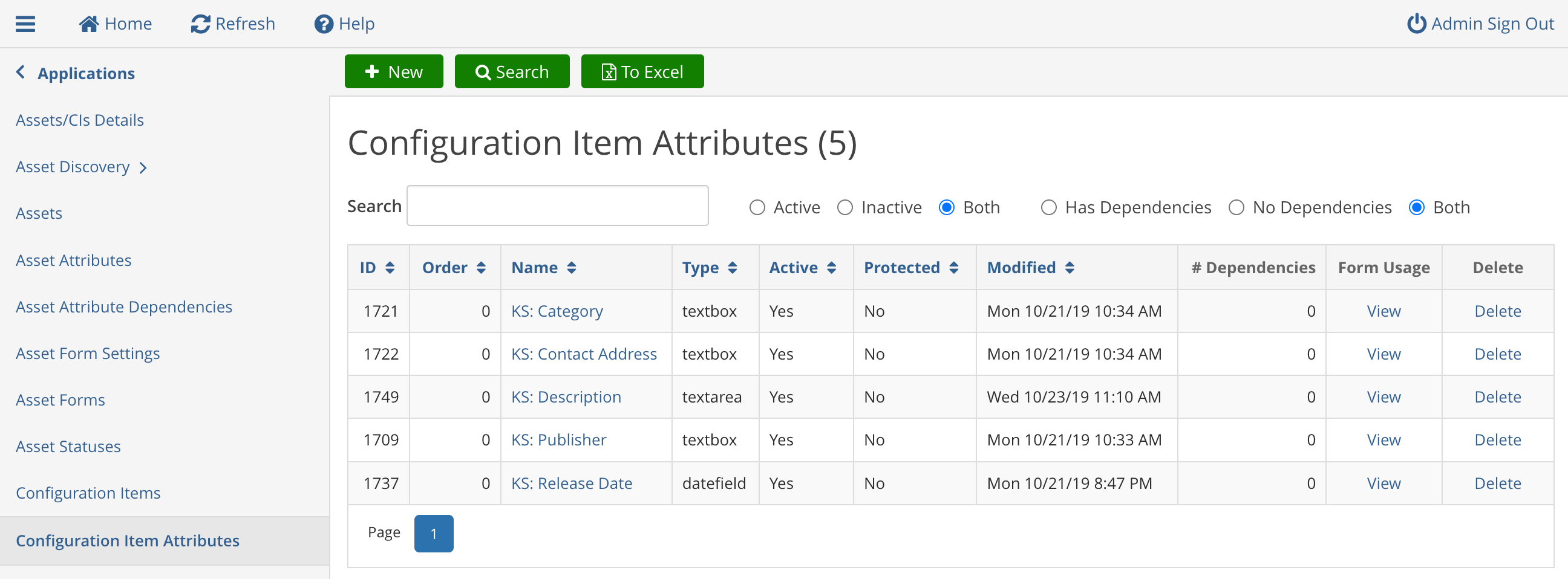 AllSight ServiceNow Configuration Options