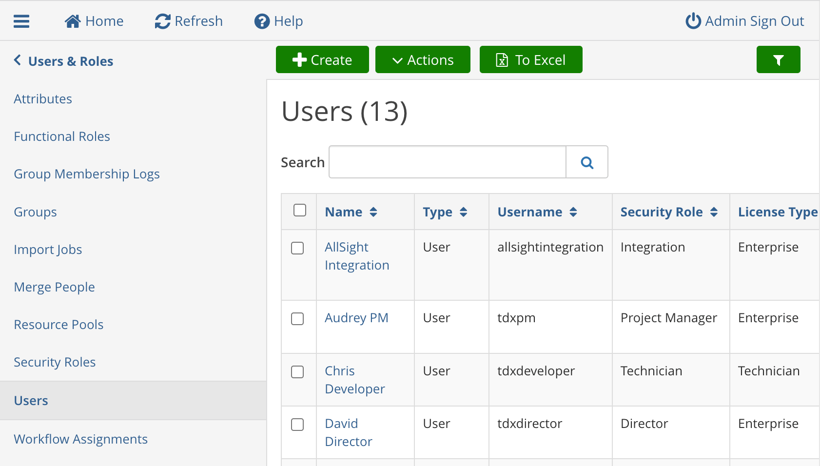 AllSight ServiceNow Configuration Options