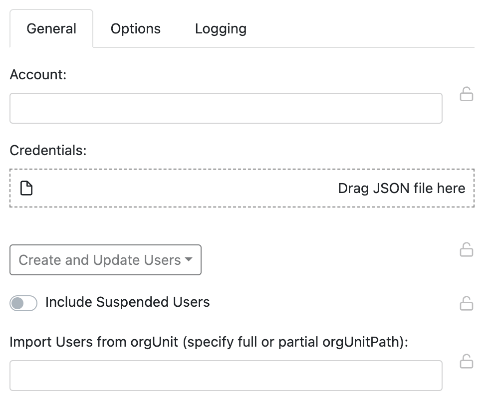 Import Users from Google Script