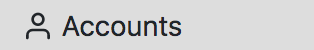 Accounts Button
