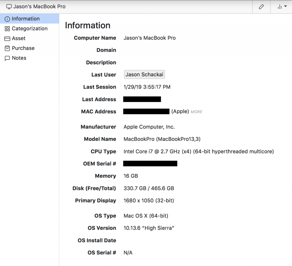 Hardware Asset Management | Sassafras Software