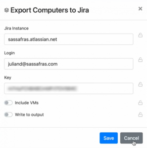 Jira Script Dialog